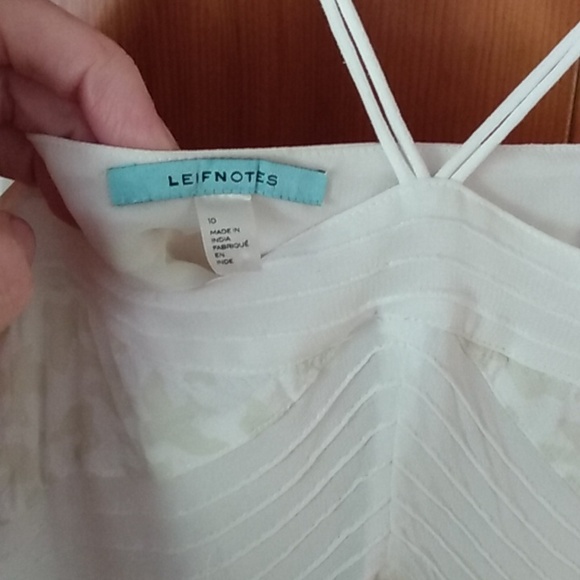 Leif Notes Lacy Tank - Picture 5 of 5